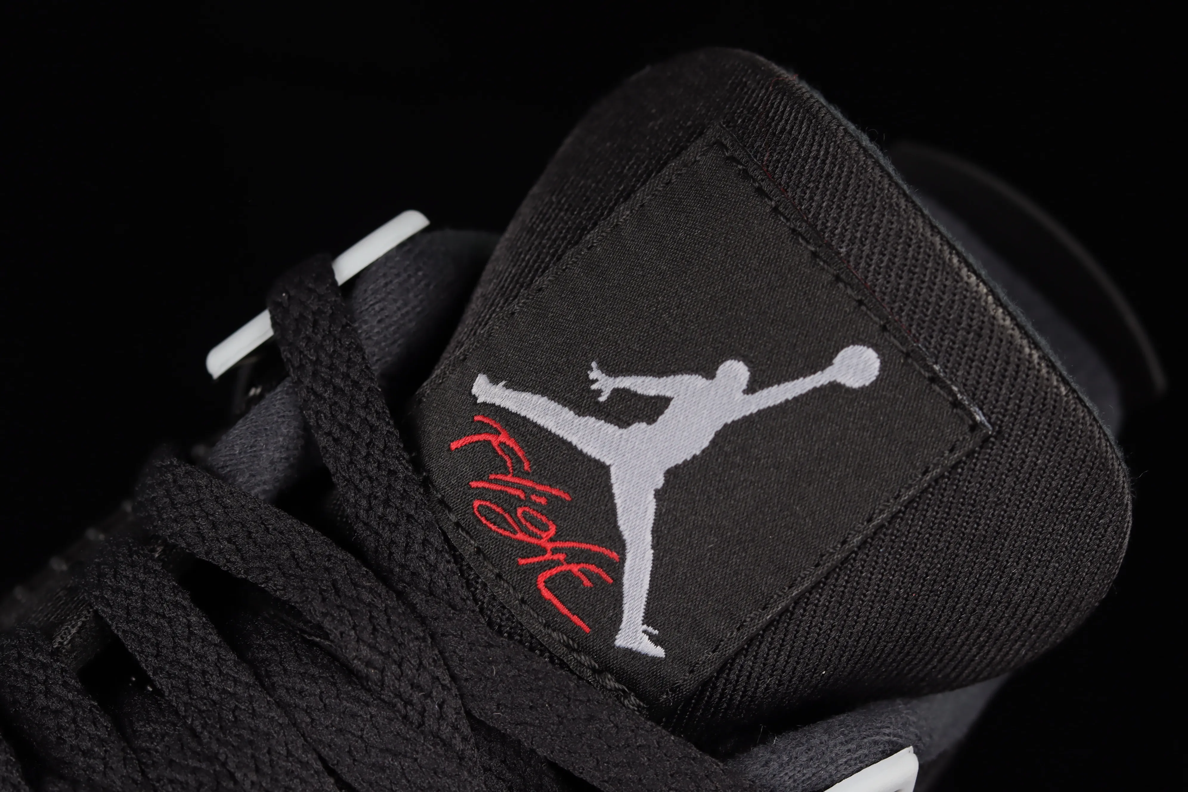 All categories Air Jordan Jordan series basketball shoes Air Jordan 4 L version Air Jordan 4 Retro "Olive Canvas" AJ4 Joe 4 black and gray denim DH7138-006